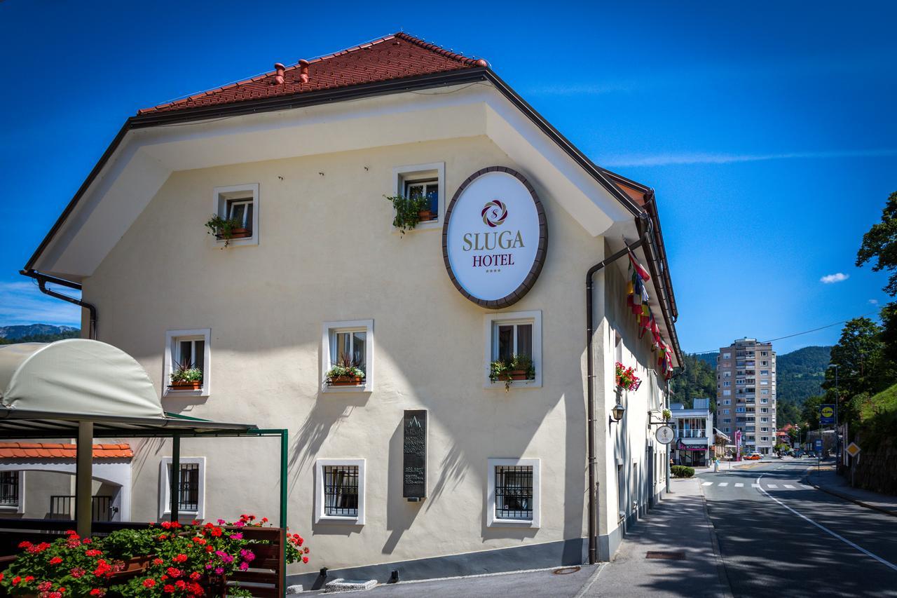 Hotel Sluga Tržič Esterno foto